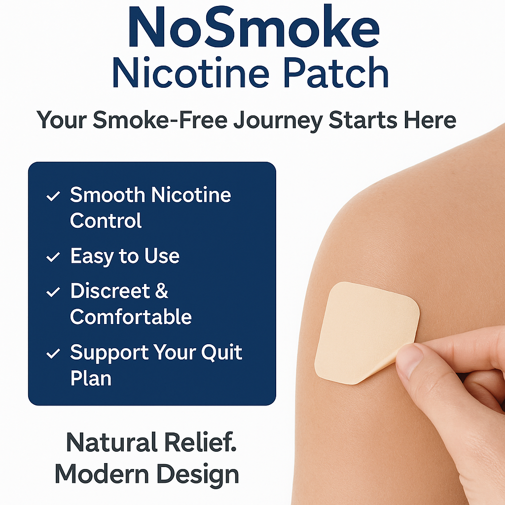 NoSmoke Nicotine Patch (Pack of 10)